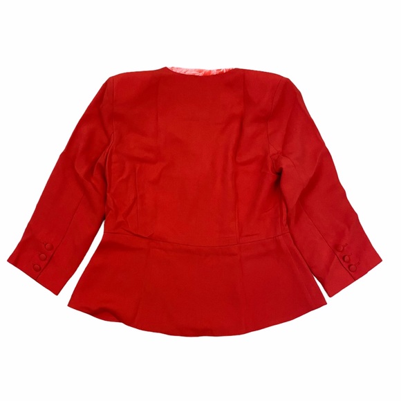 Cabi Jane Wrap Peplum Jacket Blazer Top 4 - Picture 5 of 9